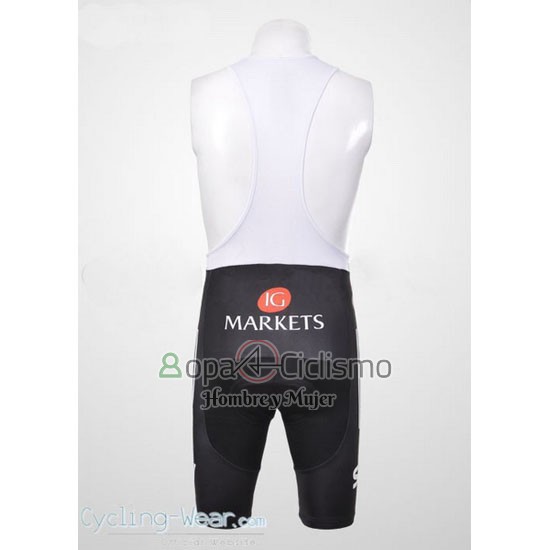 Sky UCI Mondo Campione Ropa Ciclismo Culotte Corto 2012 Hombre Mangas Cortas Rosso y Blanco